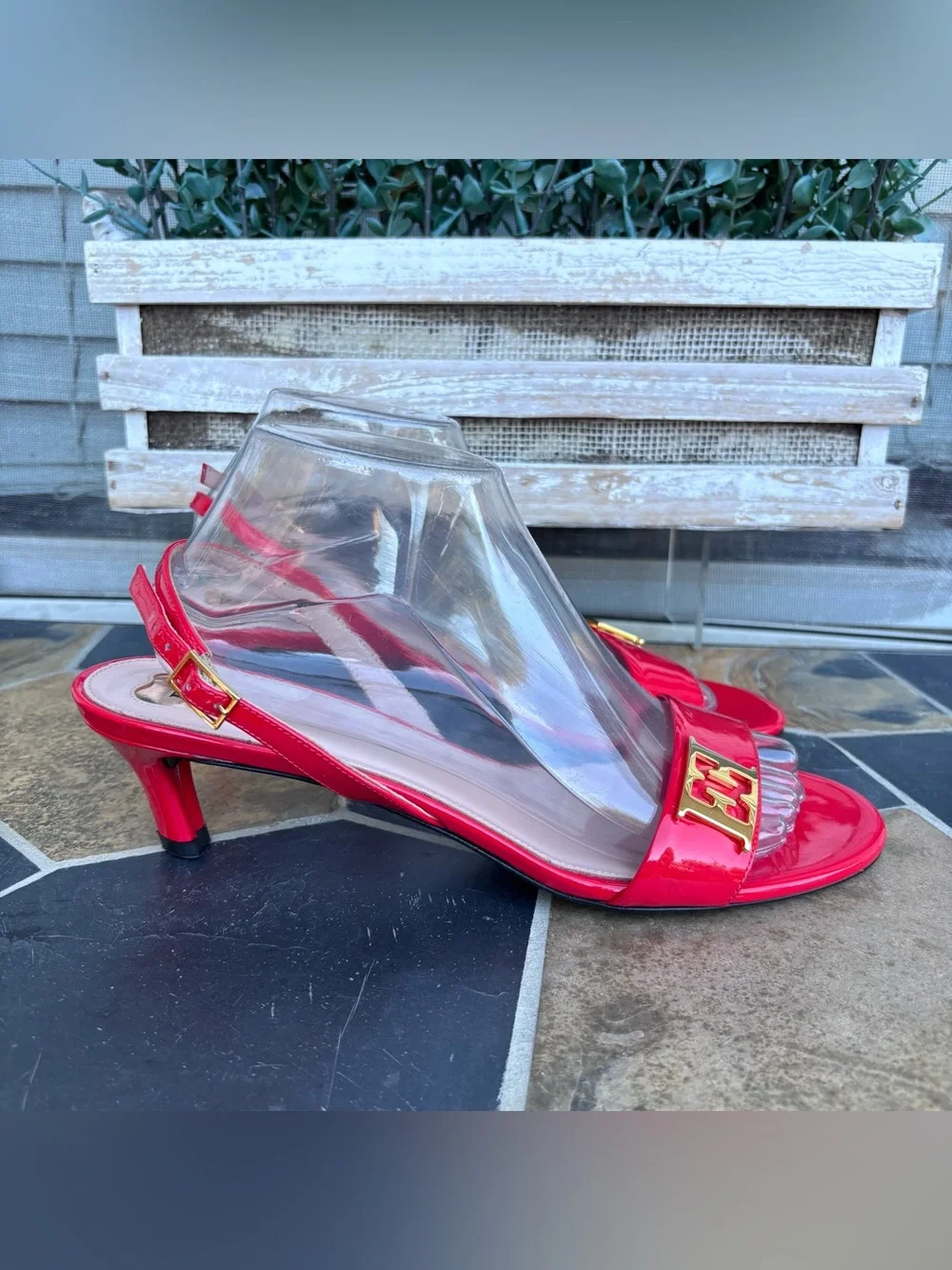 Escada Slingback Sandals